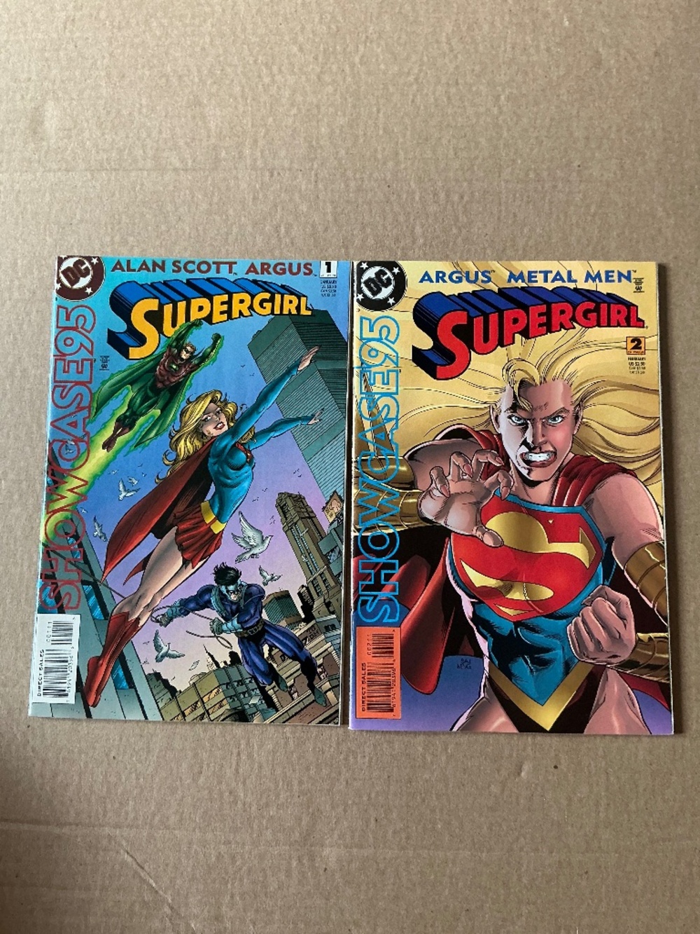 DC Comics Showcase '95: Issues #1 & #2 (Supergirl, Alan Scott)